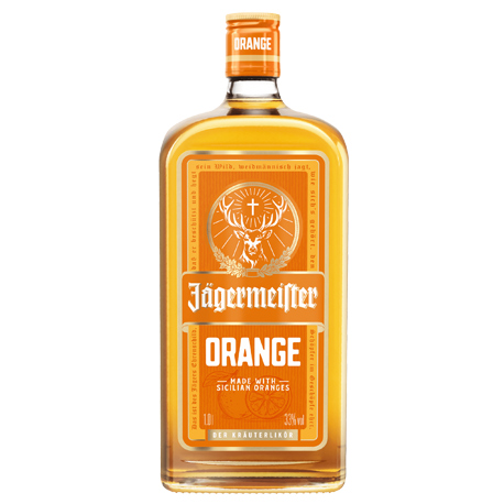 Vlastní etikety na alkohol - Jägermeister Orange