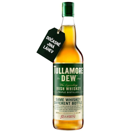 Vlastní etikety na alkohol - Tullamore Dew - dočasná láhev